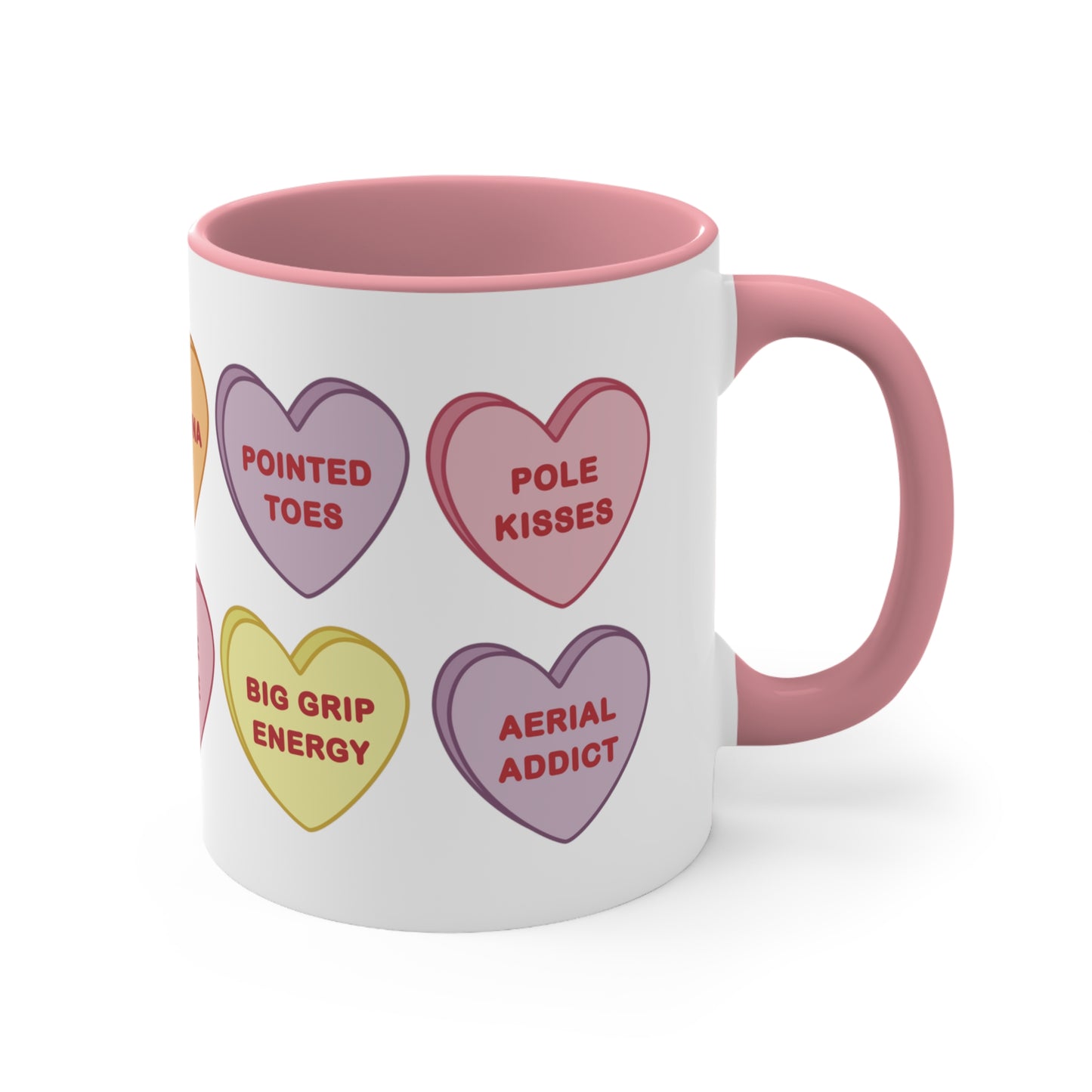 Candy Hearts Pole Dance Mug