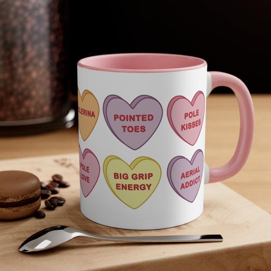 Candy Hearts Pole Dance Mug