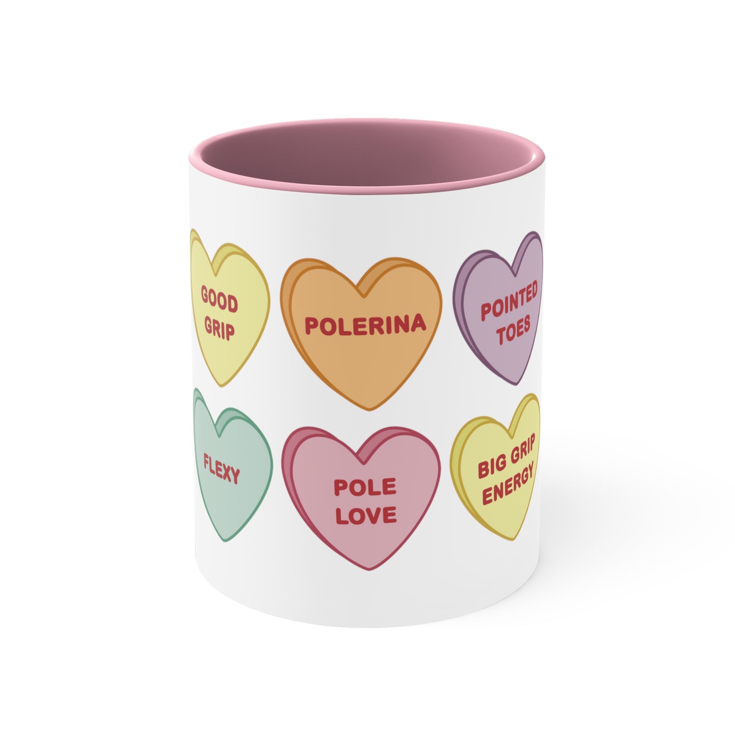 Candy Hearts Pole Dance Mug