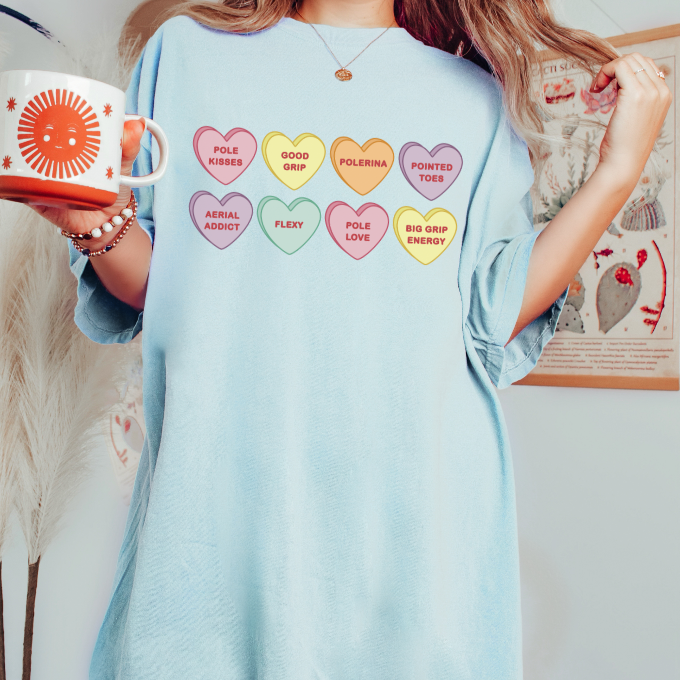 Comfort Colors® Candy Hearts Shirt