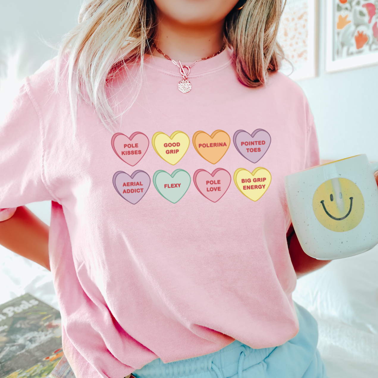 Comfort Colors® Candy Hearts Shirt