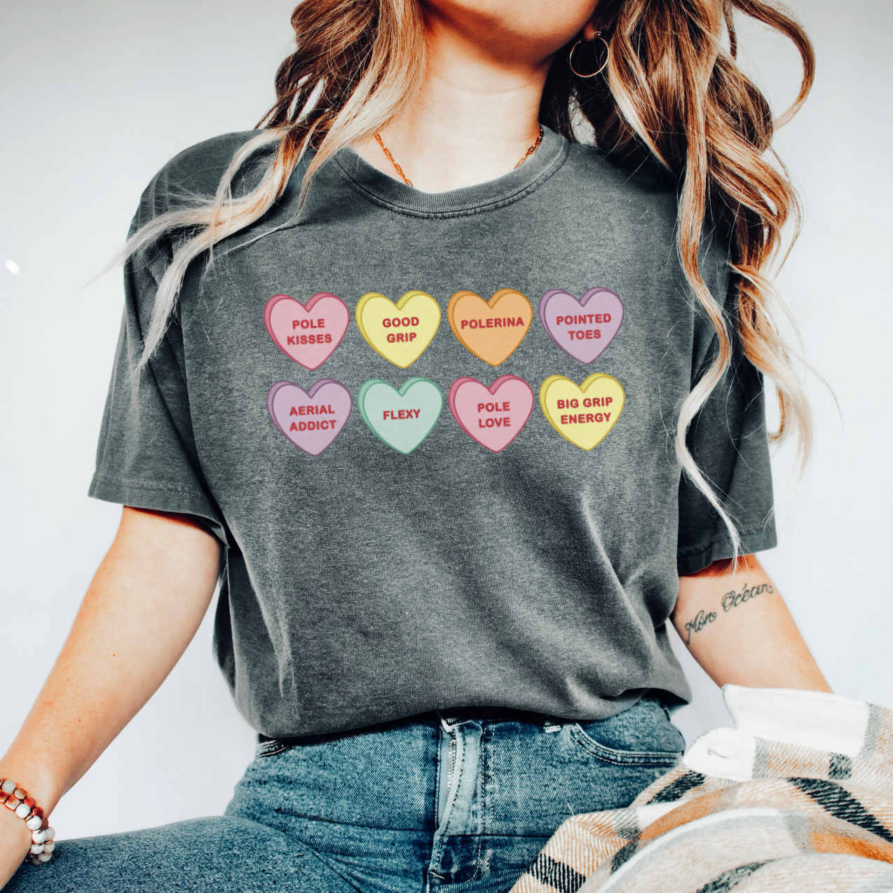 Comfort Colors® Candy Hearts Shirt