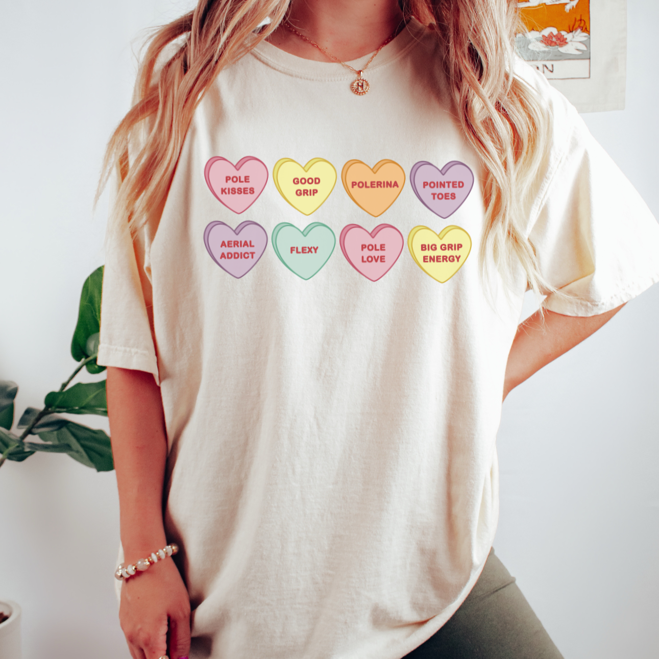 Comfort Colors® Candy Hearts Shirt