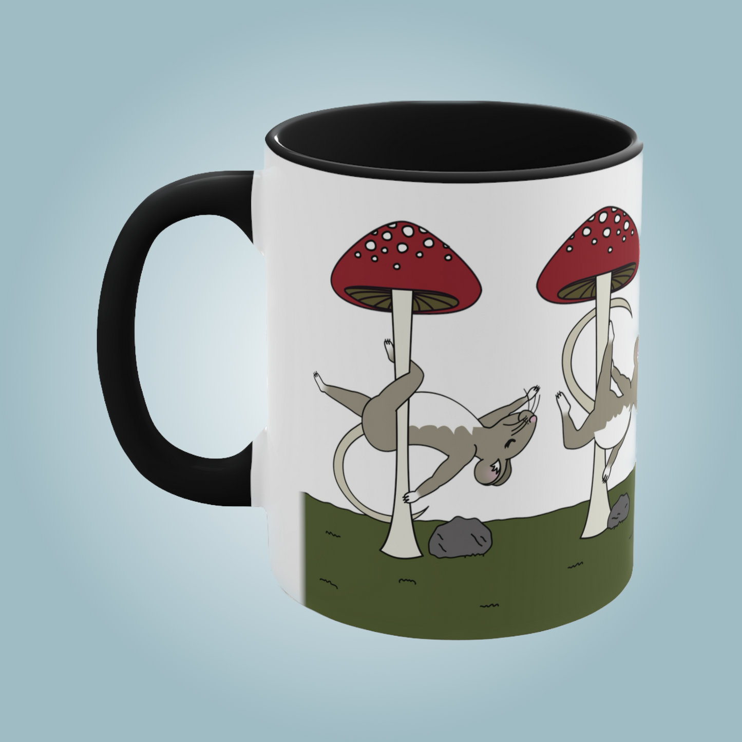 Mouse Mushroom Mug