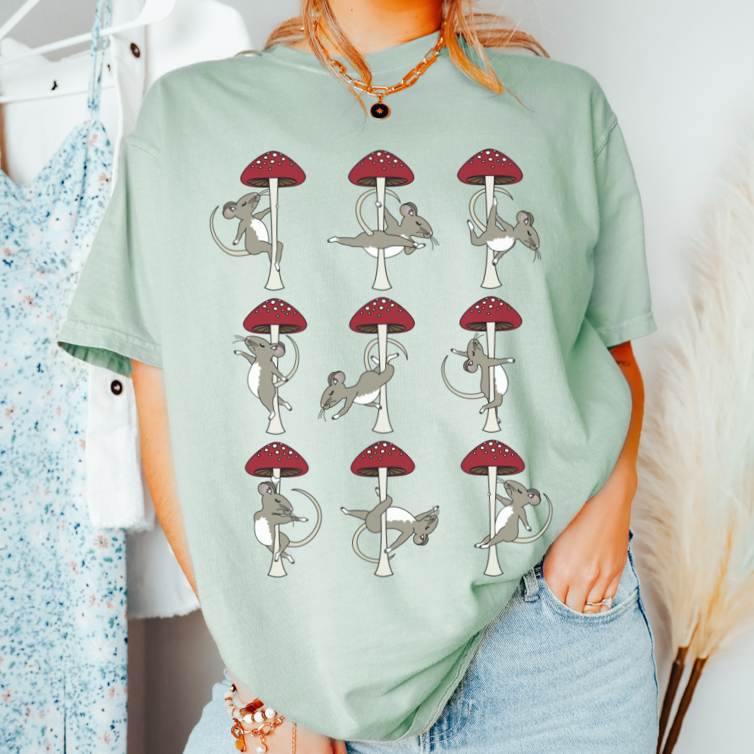 Comfort Colors® Mouse Mushrooms Shirt