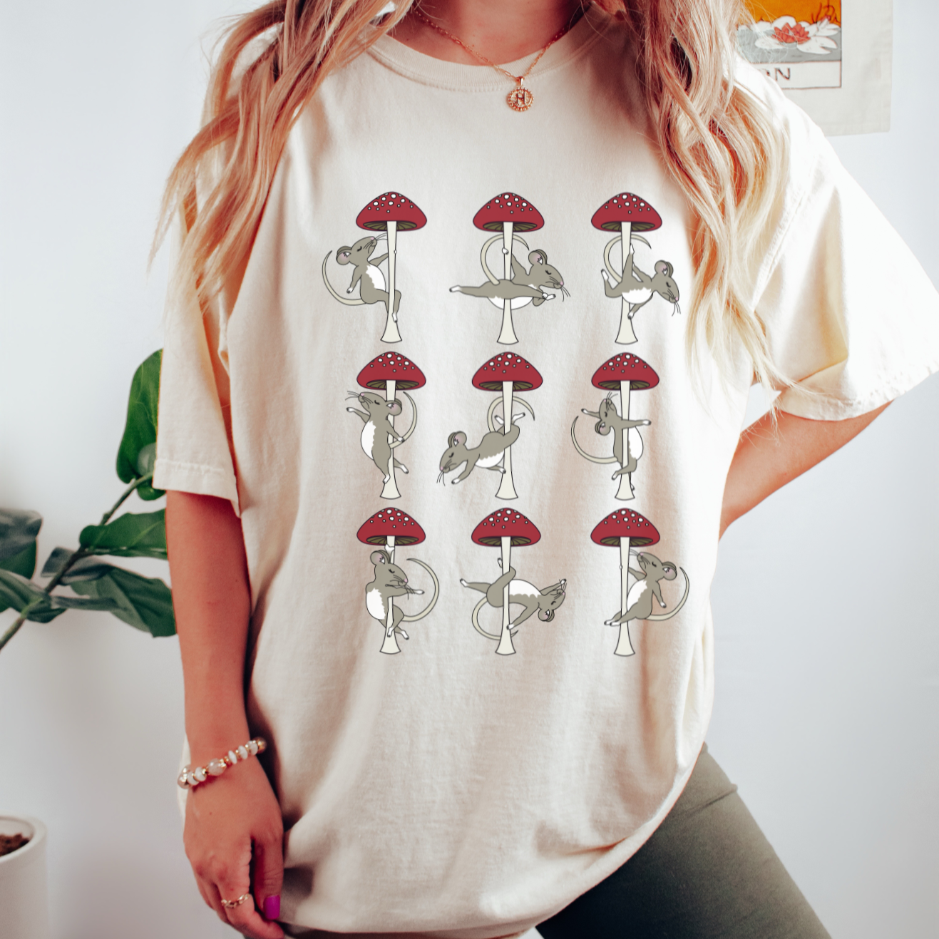 Comfort Colors® Mouse Mushrooms Shirt