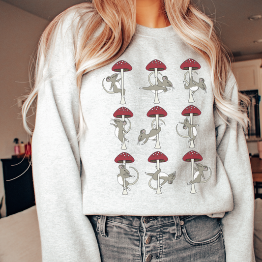 Mouse Mushrooms Sweatshirt