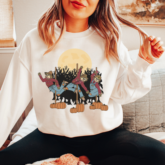 Scarecrows Dancing Crewneck Sweatshirt