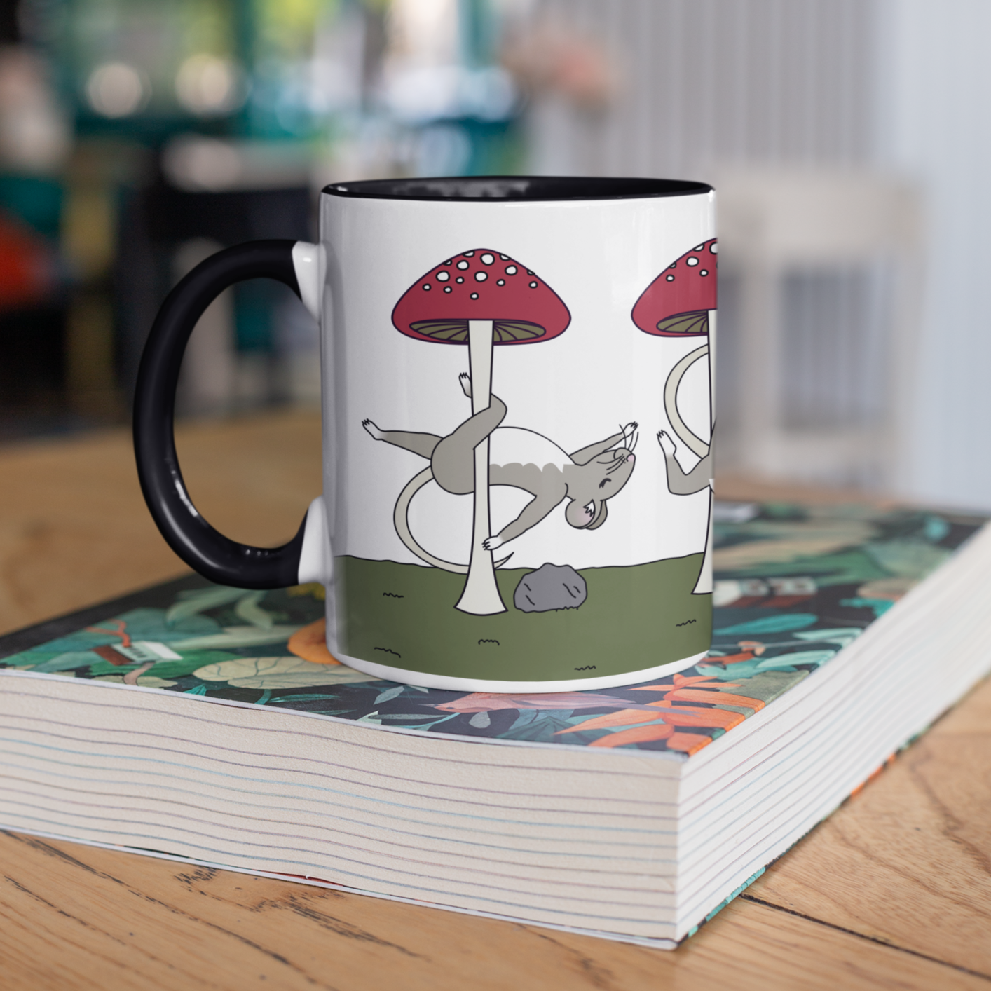 Mouse Mushroom Mug