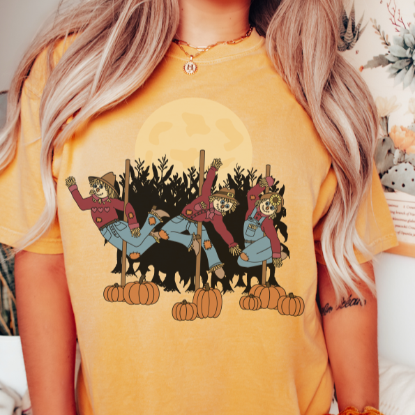 Comfort Colors® Dancing Scarecrows Shirt