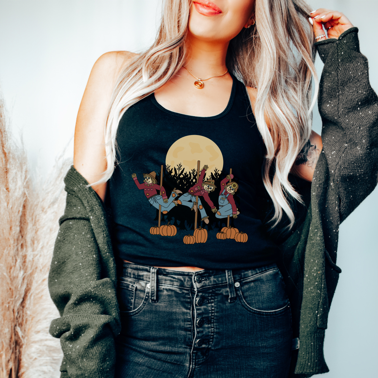 Scarecrows Dancing Tank Top