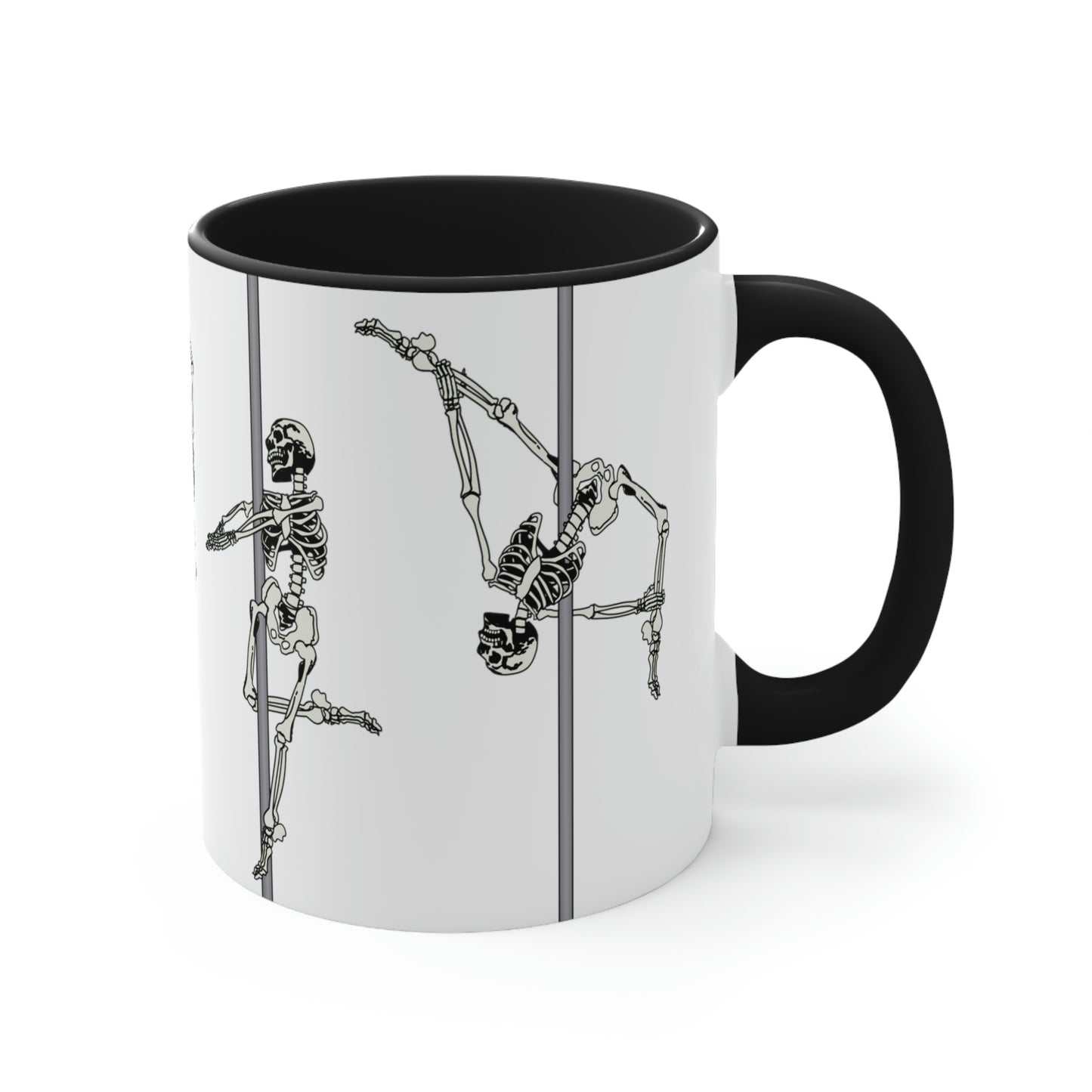 Skeleton Pole Dance Mug