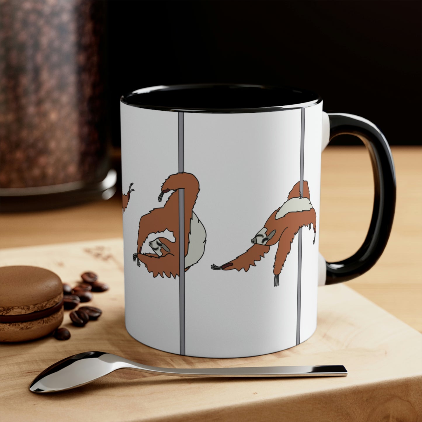 Pole Dancing Sloths Mug