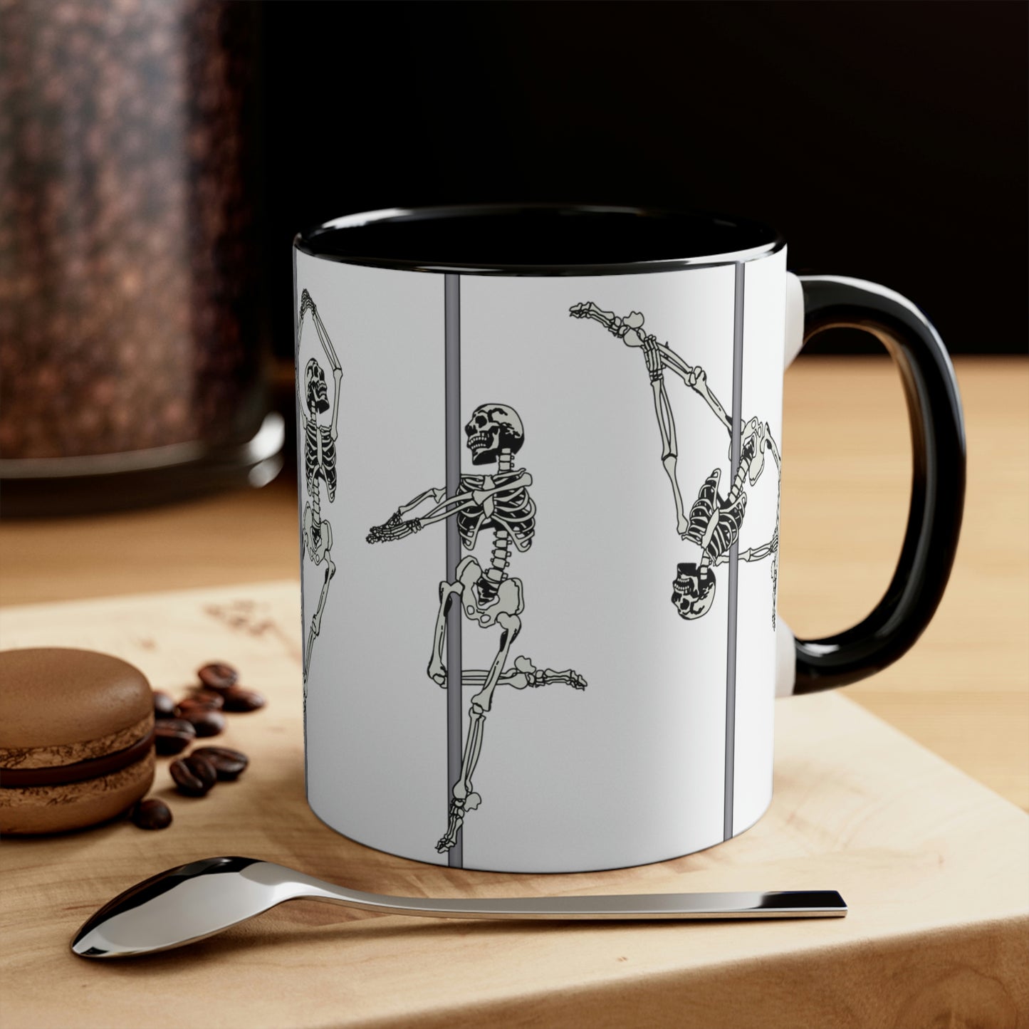 Skeleton Pole Dance Mug