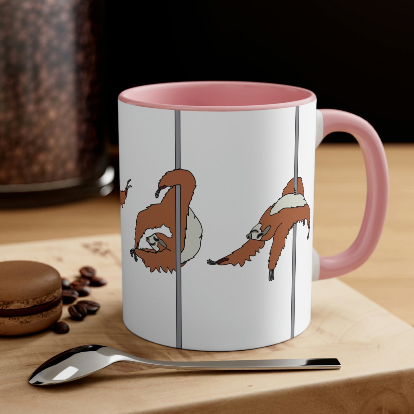 Pole Dancing Sloths Mug