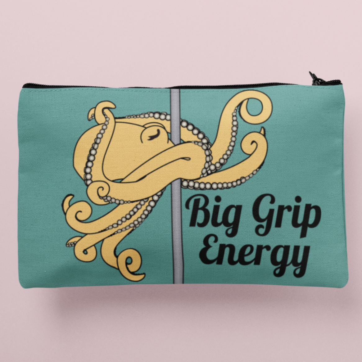 Octopus Pole Dance Grip Bag - Teal