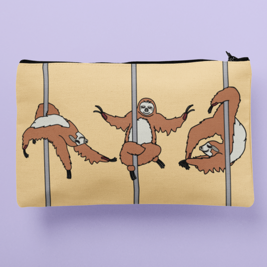 Sloths Pole Dancing Grip Bag