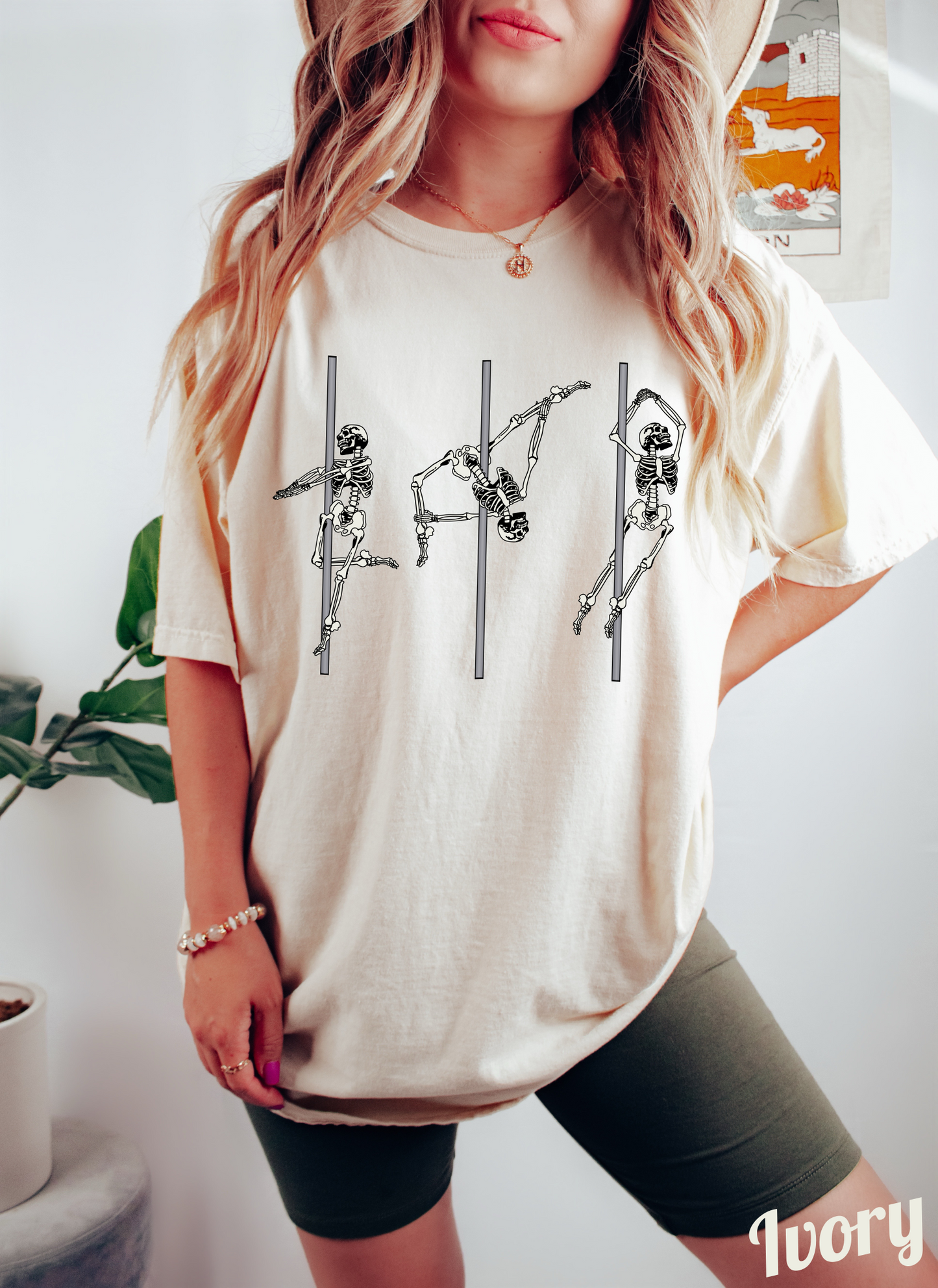 Comfort Colors® Skeleton Pole Dance Shirt