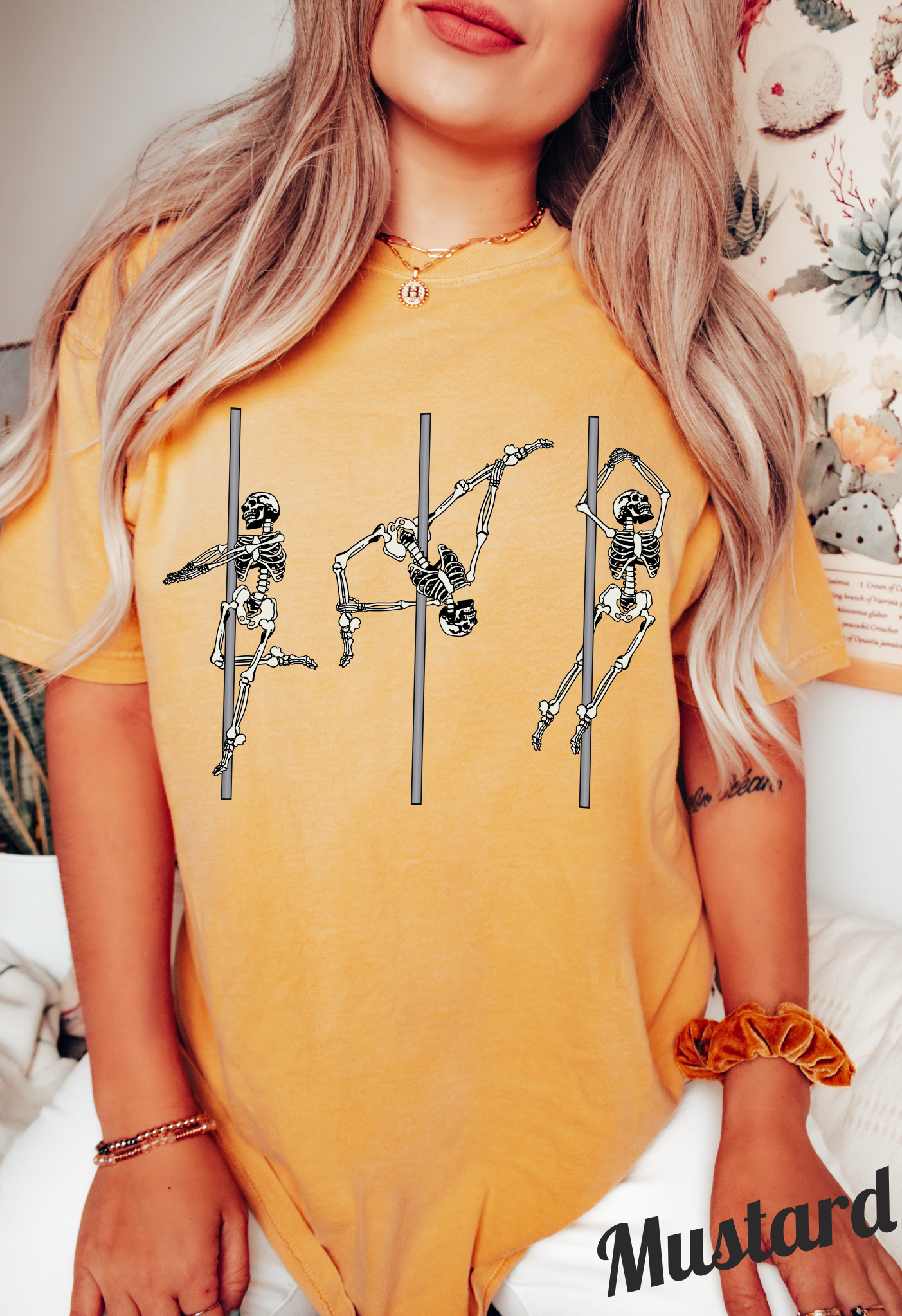 Comfort Colors® Skeleton Pole Dance Shirt