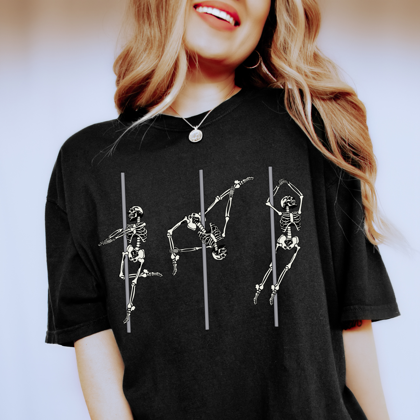 Comfort Colors® Skeleton Pole Dance Shirt